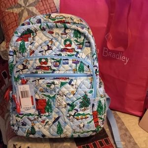 Vera Bradley Snoopy Ski Slope Backpack